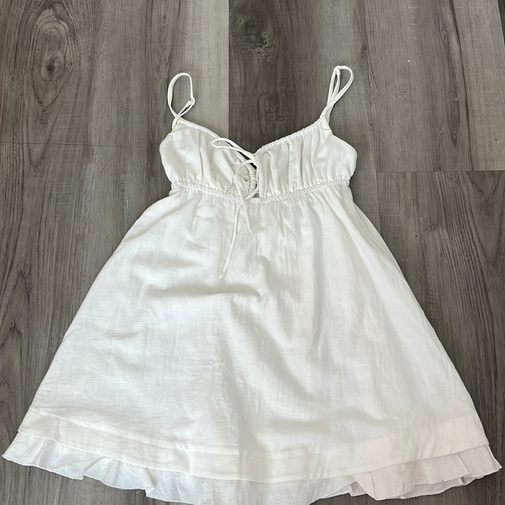 White cupcake dress